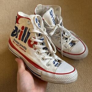 Converse Andy Warhol Brillo Chuck Taylor High Tops Sneakers Shoes Size 7